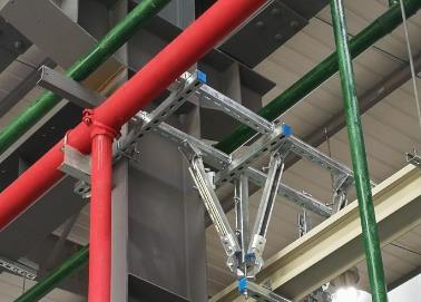 太平该抗震支架的整体式支吊架结构协调性好